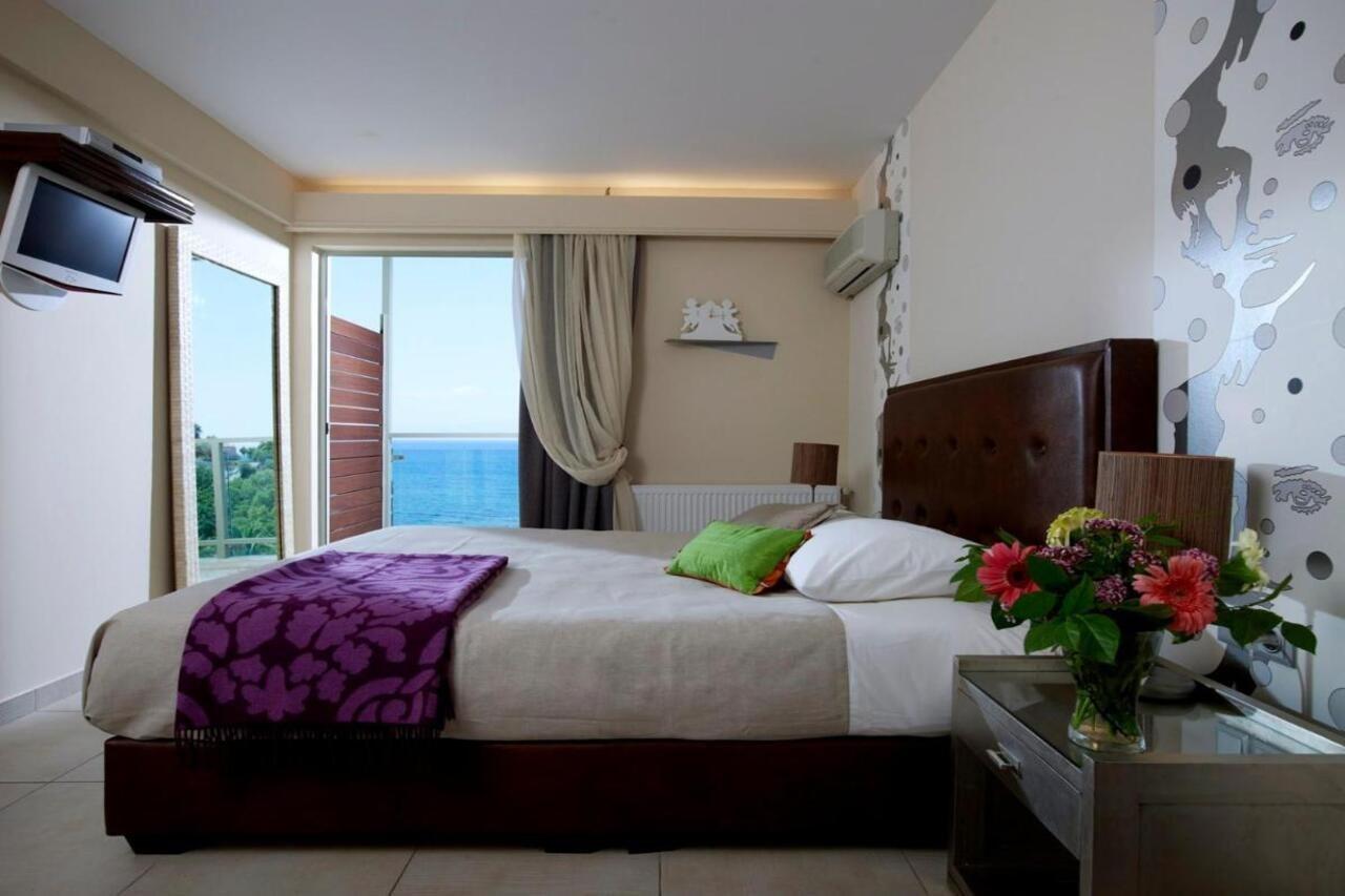 Belle Helene Hotel Vathí Szoba fotó